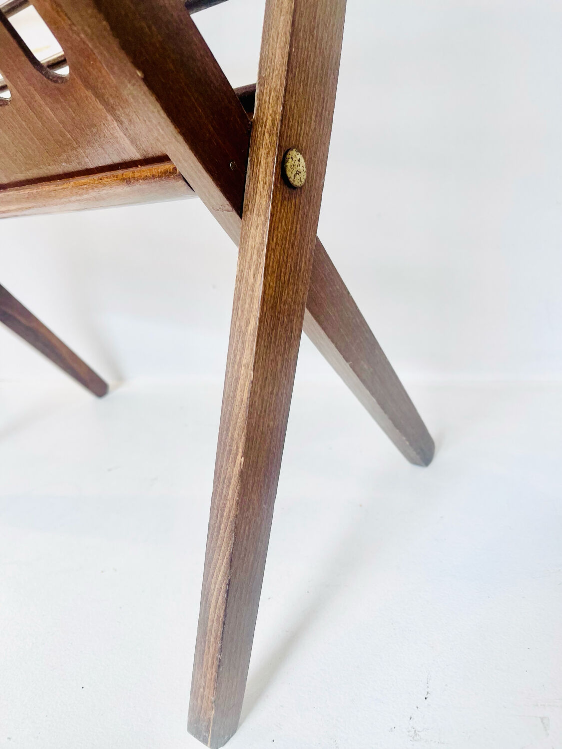 Folding magazine rack Cees Braakman – Teak – Netherlands, 1960s