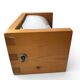 Vintage wall lamp in pine by René Martin cabinetmaker Charlotte Perriand