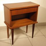 Bedside table feet spindles