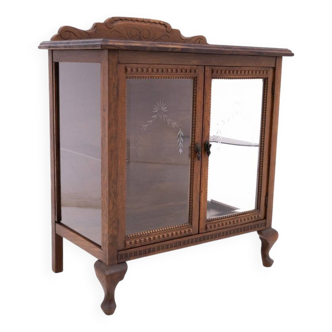 Table d'appoint en chêne, France, vers 1910
