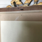 Engraving from 1889 in old frame