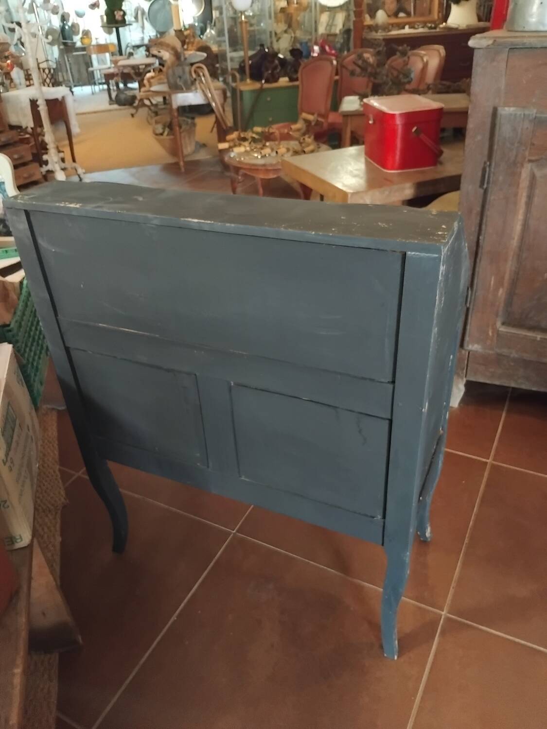 Louis XV style donkey back desk