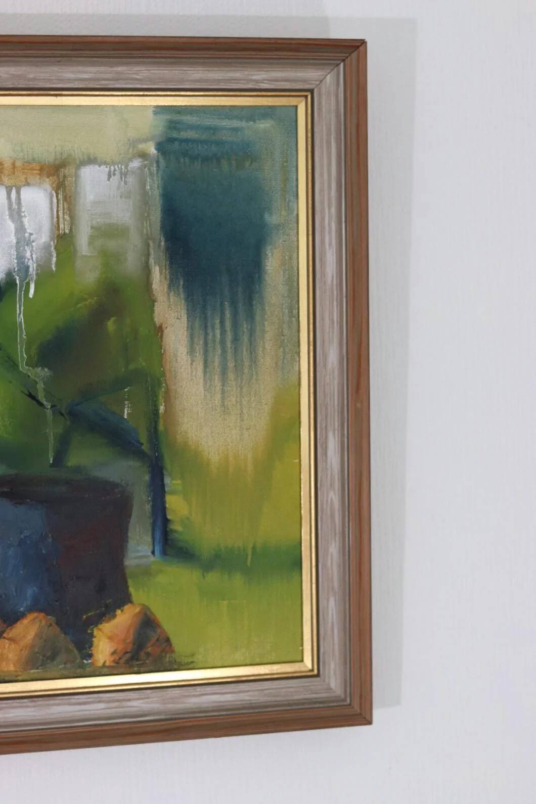 Huile sur toile suédoise originale – « Nature morte vibrante »