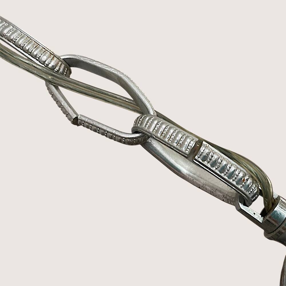 Art Deco style swirl glass light by Marinha Grande