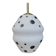 White with black dots pendant lamp 1960s