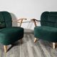 Mid century armchairs