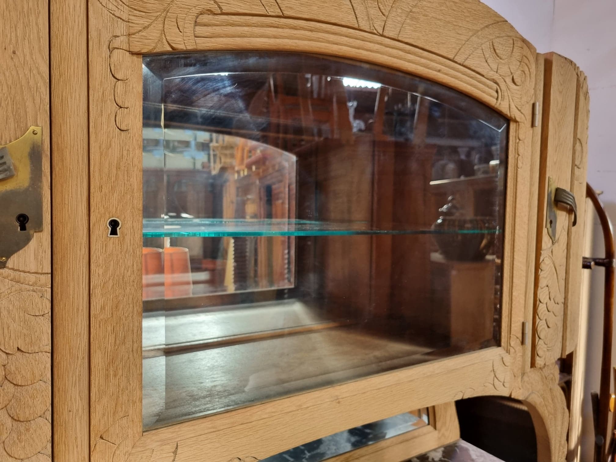 Sideboard 2 oak bodies, from the 1940s / 1950s