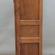 Walnut glazed bookcase with nineteenth century rose window