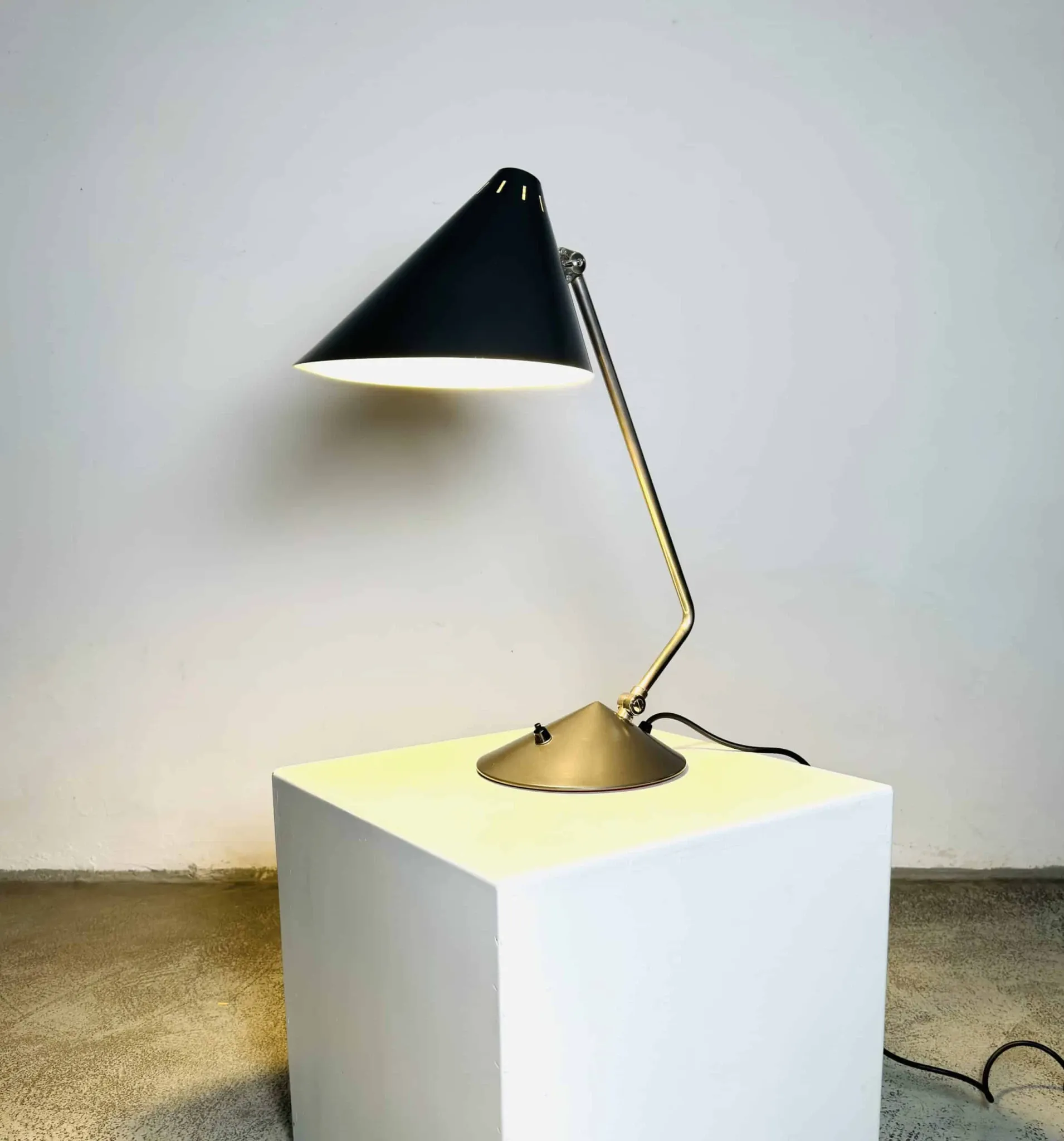 Table Lamp By Hannoversche Lampenfabrik, Germany, 1950S