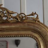 Gold Louis Philippe style mirror