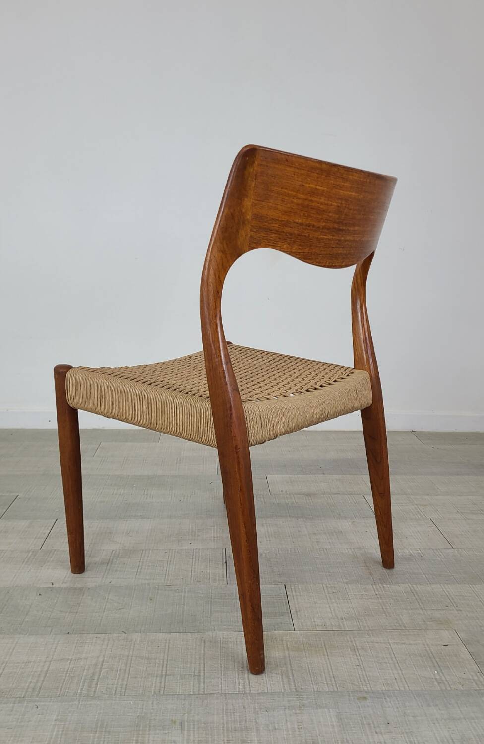 Chaises scandinave teck Design Fristho Franecker vintage années 1960