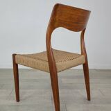 Scandinavian teak chairs Design Fristho Franecker vintage 1960s