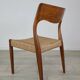 Chaises scandinave teck Design Fristho Franecker vintage années 1960