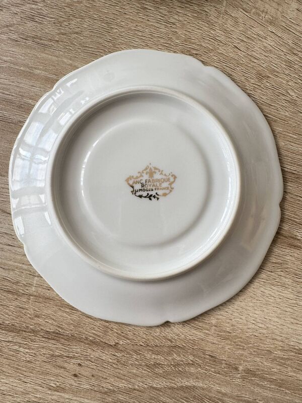 Service à café 12 pièces vintage ancienne fabrique royale Limoges