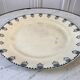 Round dish Terre de Fer A&C model "Rotterdam" late nineteenth