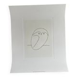 Pablo picasso (1881-1973), le hibou, cooyright succession p. picasso/ sabam belgium 2001