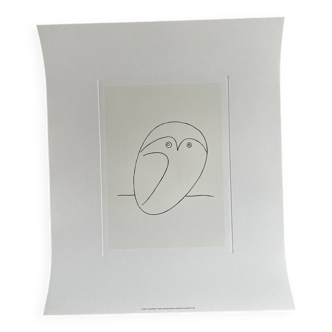 Pablo picasso (1881-1973), le hibou, succession cooyright p. picasso/ sabam belgique 2001
