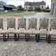 6 Louis XIII style chairs