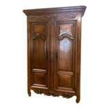 Carved walnut cabinet, Rhône Valley, 18th century