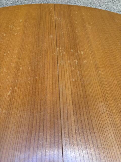 round dining table Alain Richard 1950 vintage
