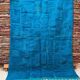 Handmade blue Moroccan rug 200cm x 300cm
