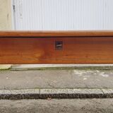Grande Table ancienne ovale 19 ème en merisier