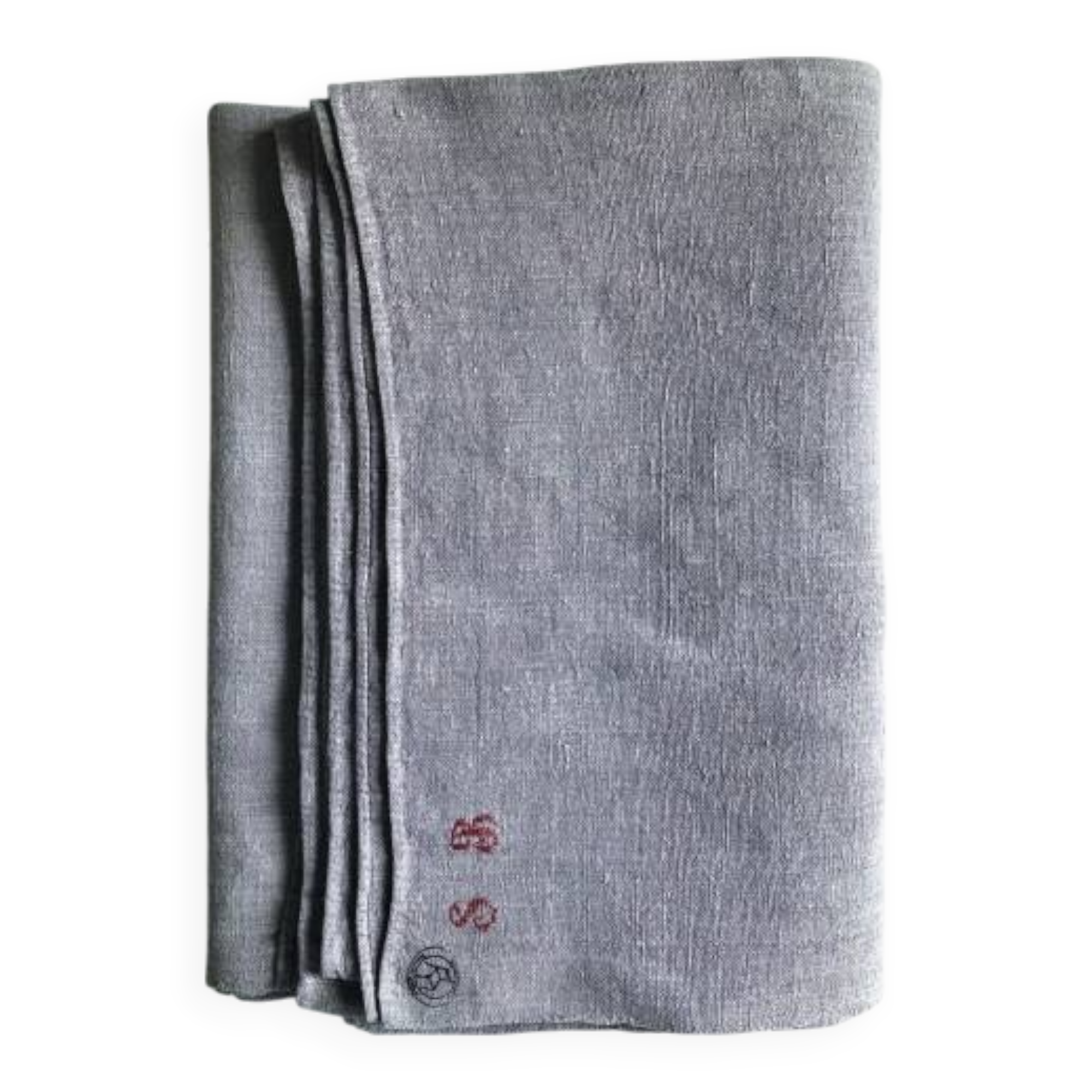 Old Harvest Tablecloth in Pure Lilac Dyed Hemp