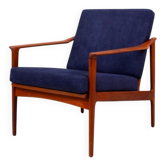 Fauteuil Vintage en Teck par Ib Kofod-Larsen, 1960s