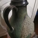 Ceramic jar and sand 1980, German work