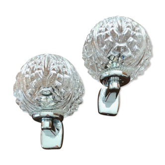 Pair of vintage wall lamps