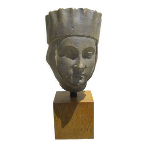 Tête de femme dite vierge