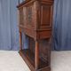 Renaissance oak carved buffet cabinet