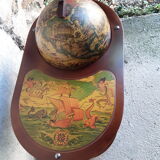 Vintage globe bar trolley