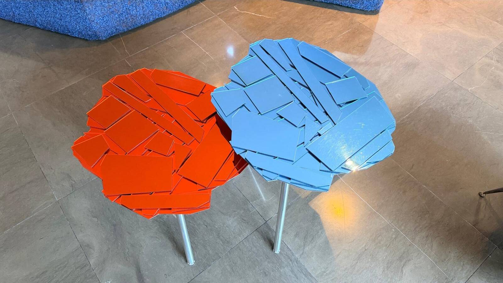 Coffee tables by Fernando and Humberto Campana published by EdraEdra Brasilia.