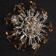 Florentine ceiling light from the 1970s, Banci Firenze