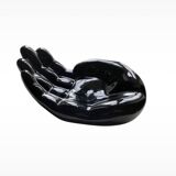 Black ceramic pocket tray