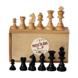 Wooden Staunton chess game