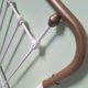 Asper metal headboard in white/brass color LA REDOUTE INTERIEURS