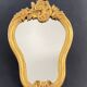 Violin mirror with shell decoration