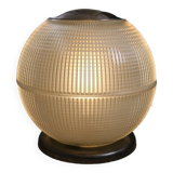 Vintage 1960s XXL Holophane Globe Table Lamp