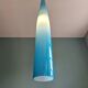 Suspension XXL en verre de Murano bleu, Alessandro Pianon,Vistosi,1960