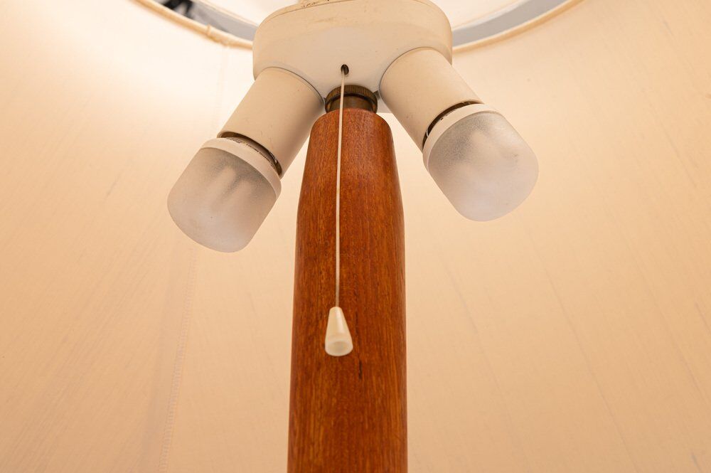 Danish teak floor lamp by Domus, 1960s