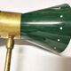 Pair of Italian diabolo wall lights, design 1950.