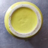 Pot à lait, pichet vintage jaune