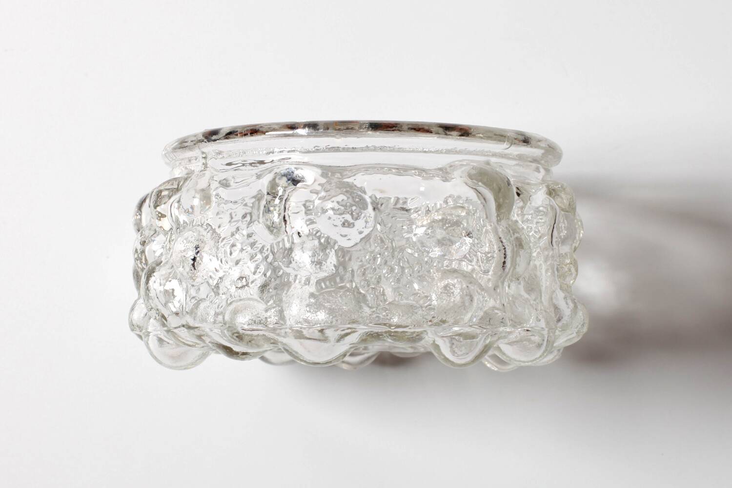 Mid-Century Pressed Glass Bowl: Vladislav Urban Design, Czech Republic