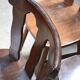 Lot 25 chairs bistro bar wood vintage 1960