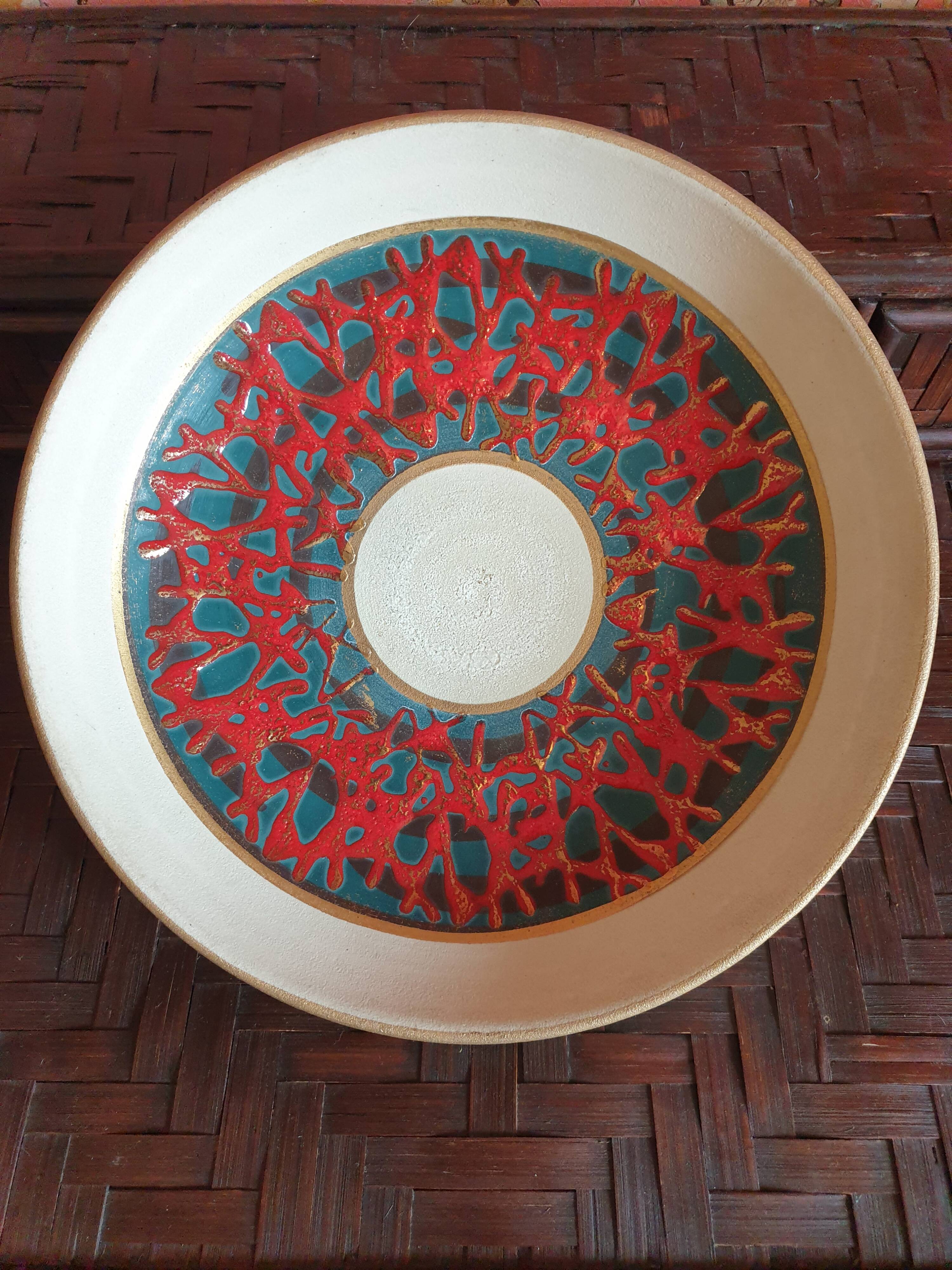 Assiette de l'Allemagne de l'Ouest