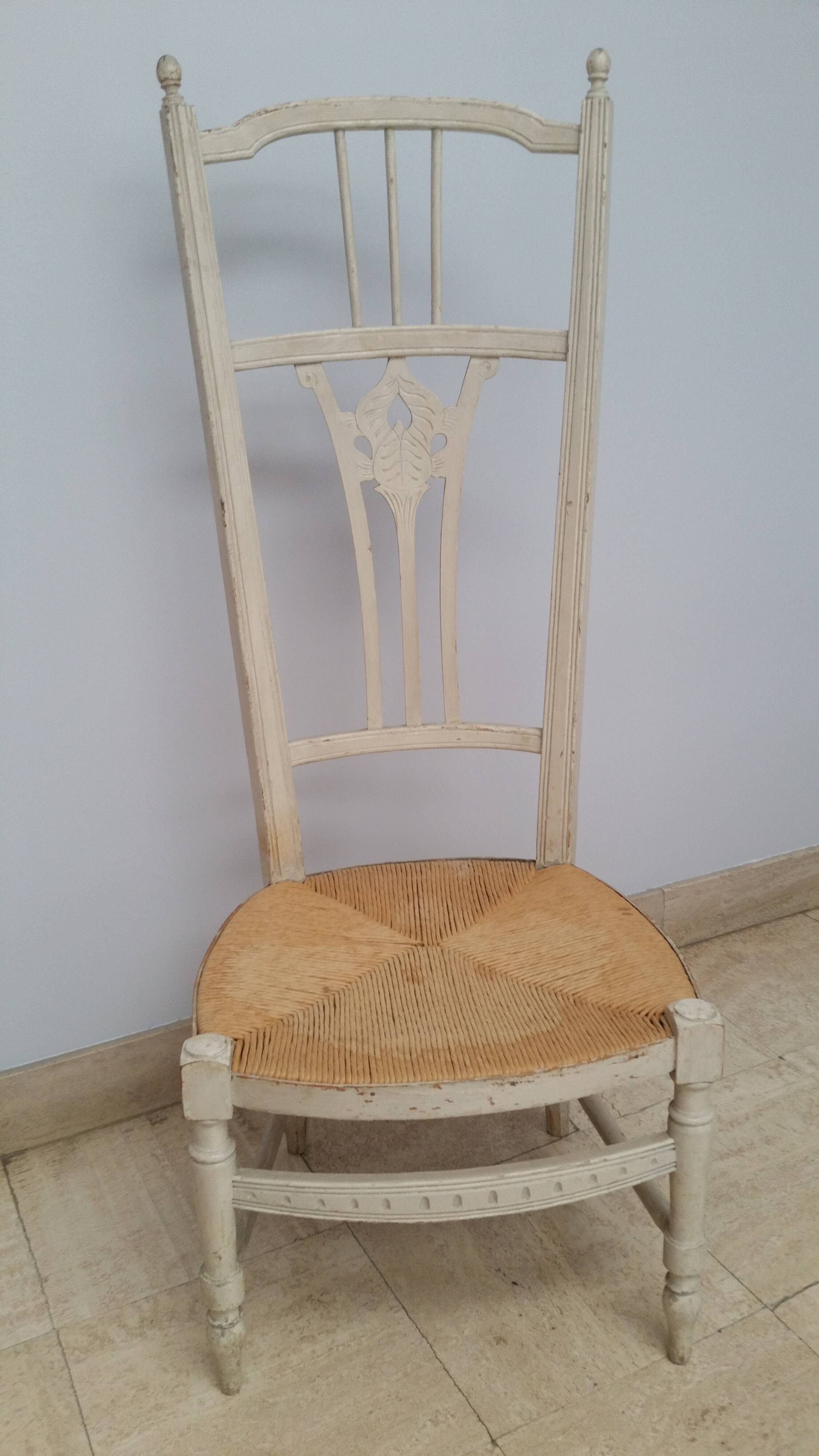 Low chair Belle Époque