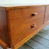 Commode basse danoise teck Aksel Kjersgaard Odder