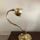 Articulated desk lamp called notary or brass banker 1900 - 1930